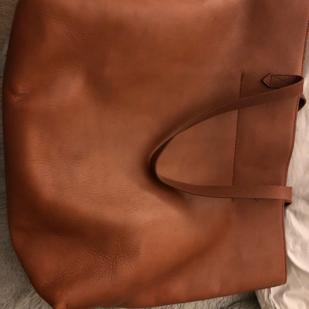 Madewell transport zip top tote